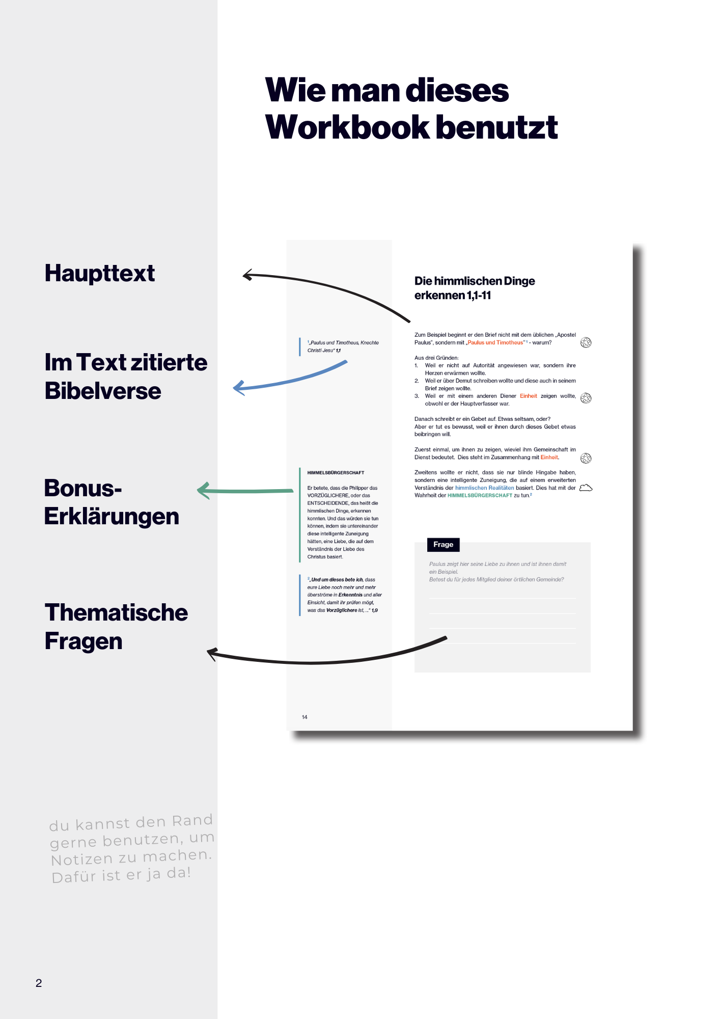 Workbook – Das Matthäusevangelium
