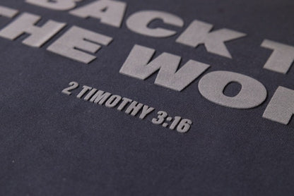 BackToTheWord - T-Shirt (inkl. 10€ Spende)