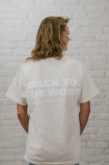 BackToTheWord - T-Shirt (inkl. 10€ Spende)