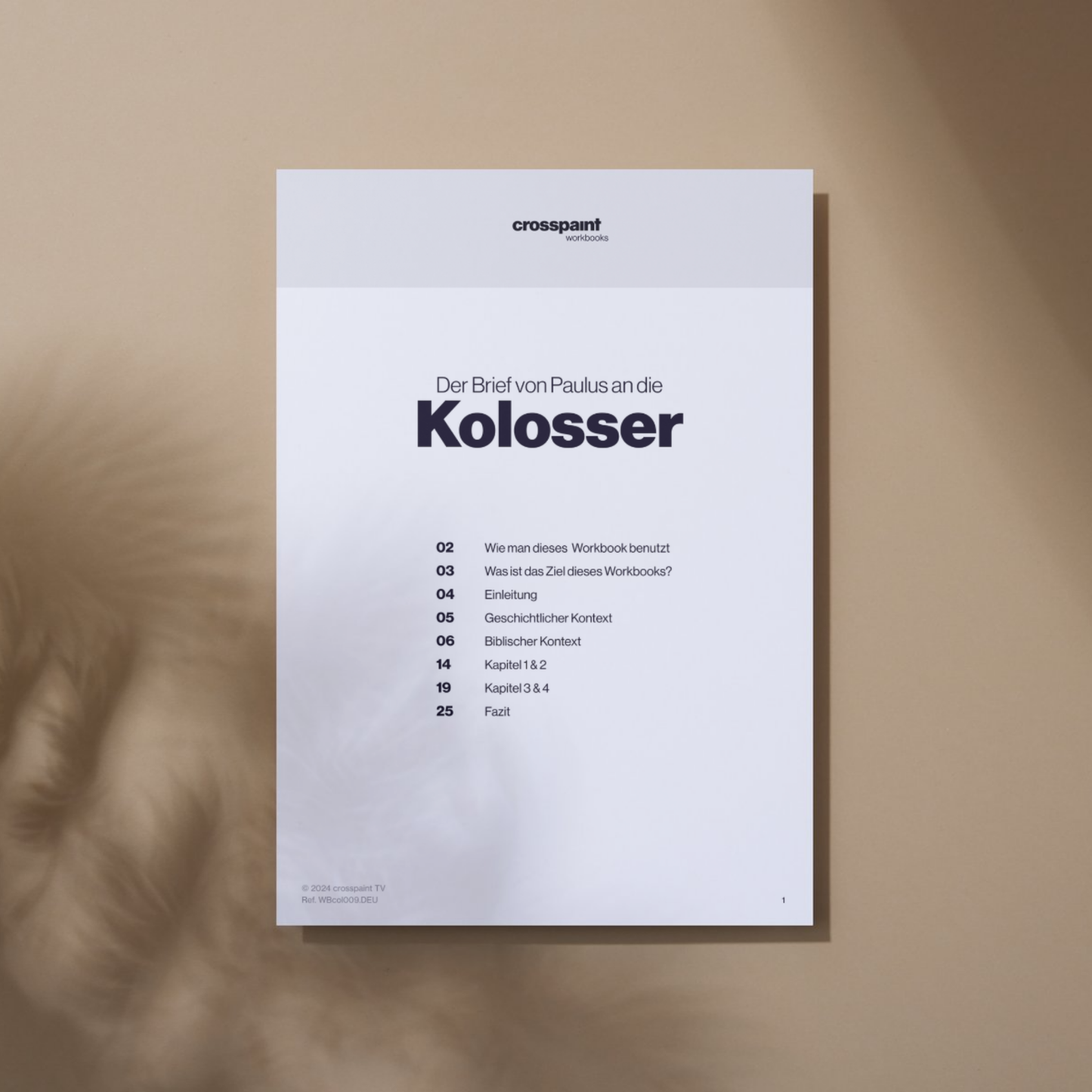 Workbook – Der Kolosserbrief