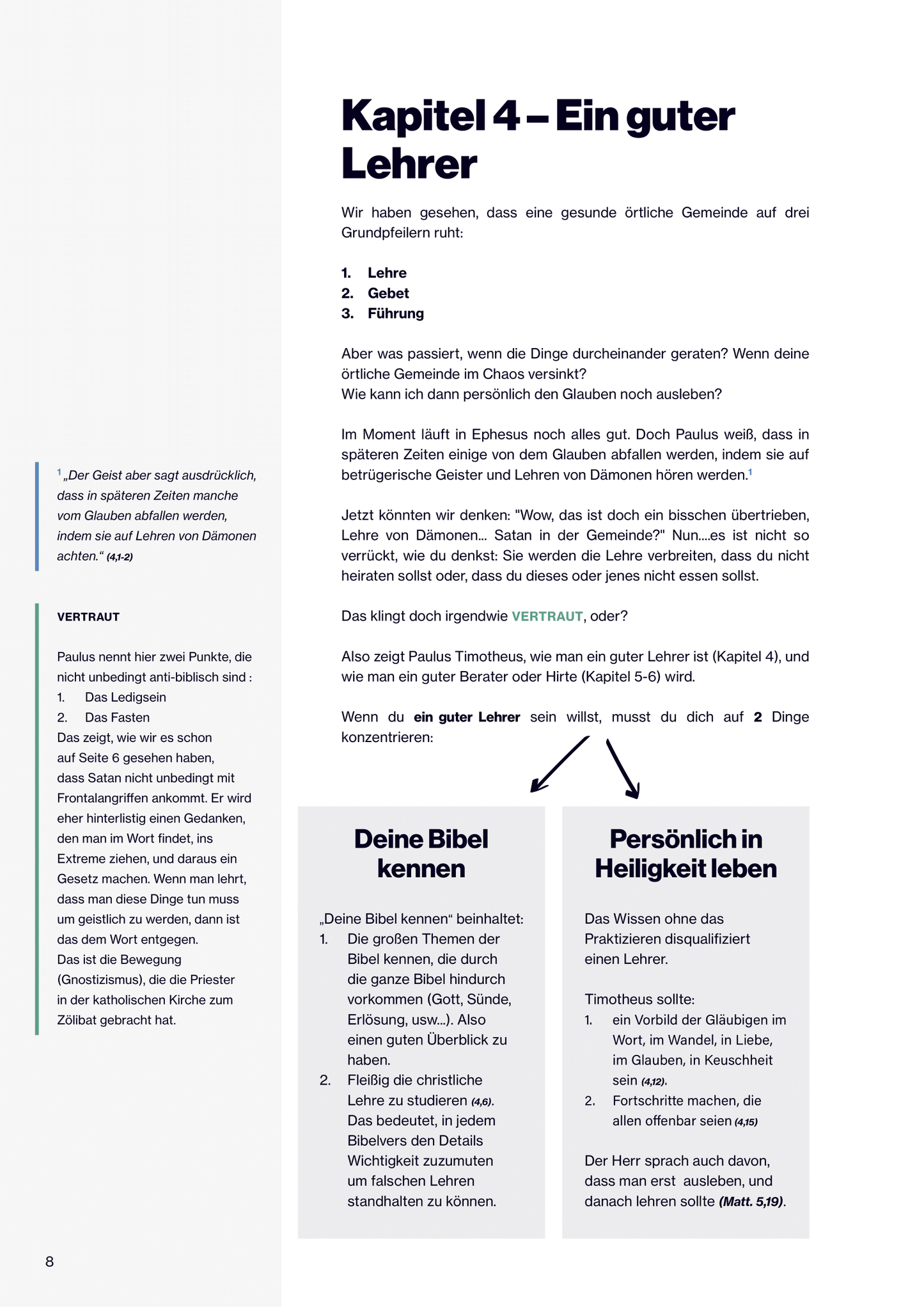 Workbook – Der 1. Timotheusbrief