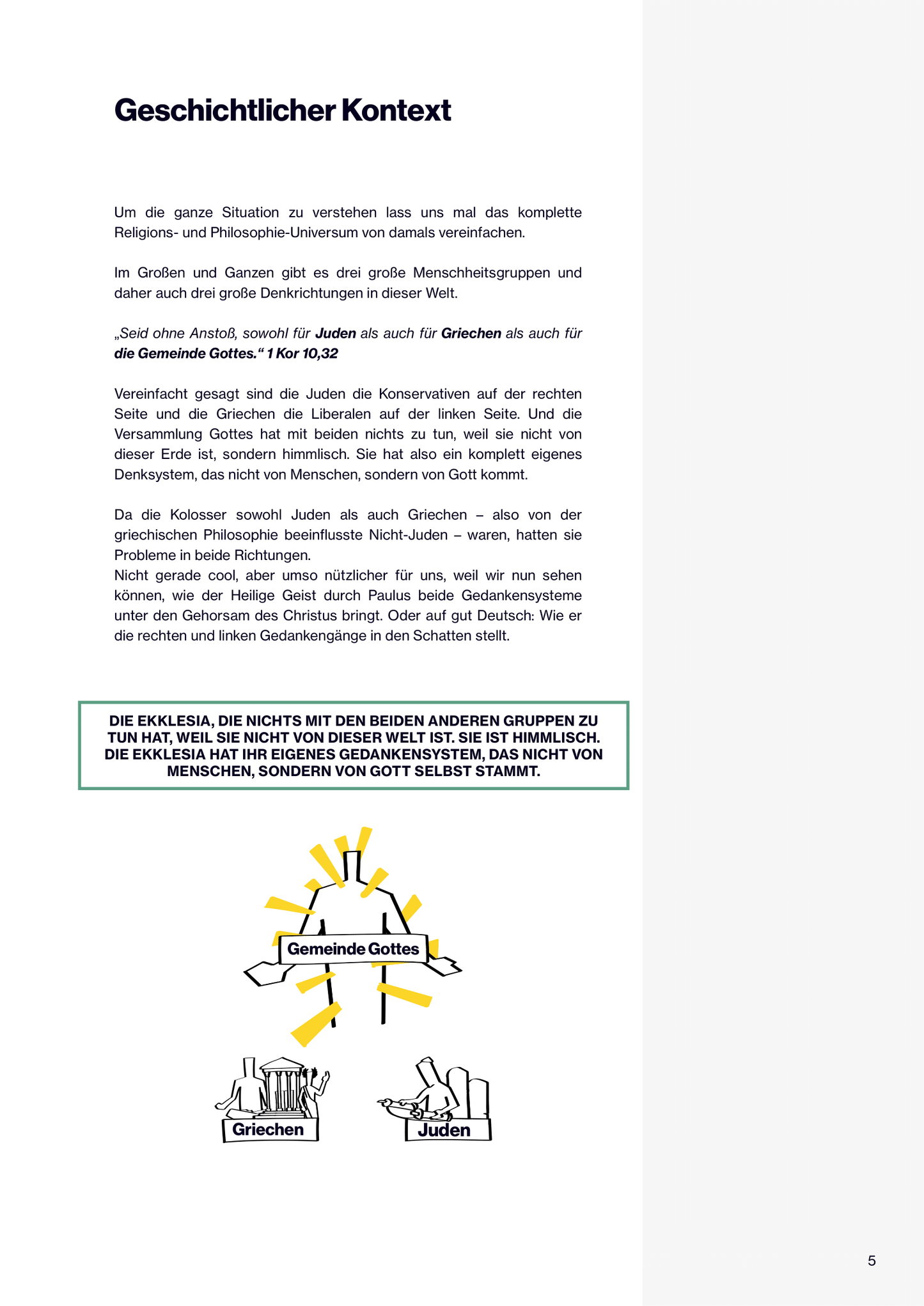 Workbook – Der Kolosserbrief