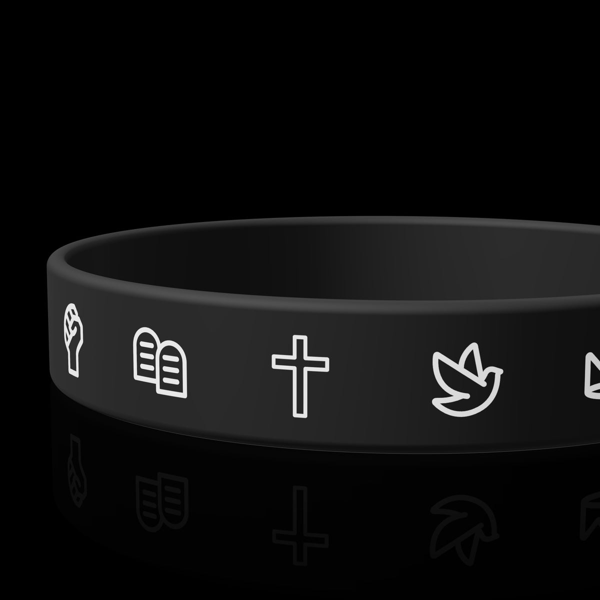 Die 5 Symbole auf dem Armband im Detail (3D-Visualisierung)