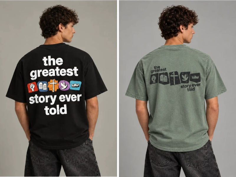 T-Shirt „The Greatest Story“